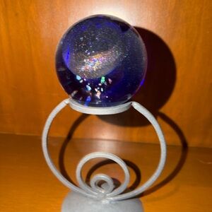 Glass Eye Studio Hailey’s Comet Paperweight